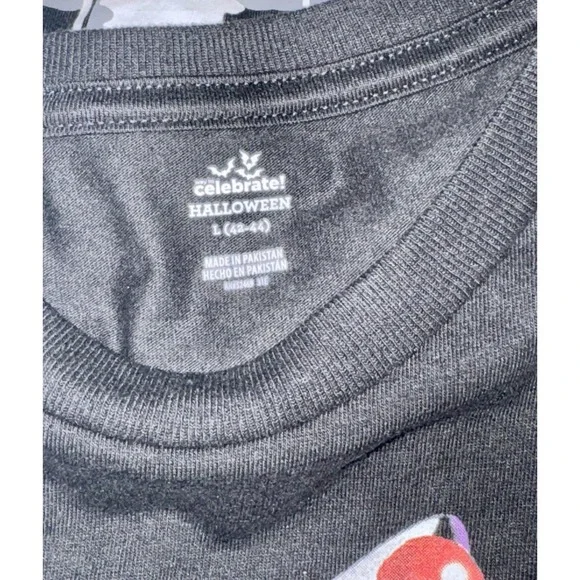 Way To Celebrate Halloween Evil Clown Graphic T-Shirt Black Men's Large  0213 - Picture 3 of 3